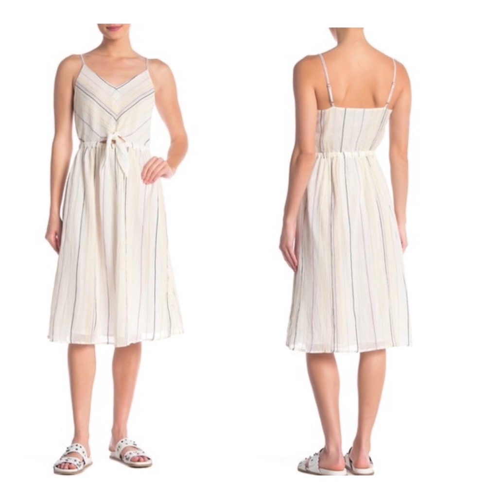 ❌$10 SALE❌ Micheal stars Beach Stripe Midi Dress XS